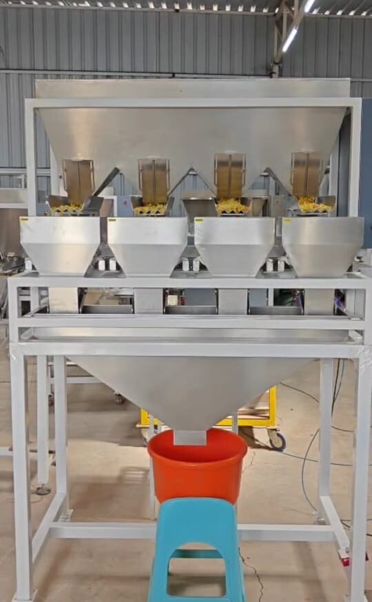 Four Head Weighing Pouch Packing Machine - Automatic Grade: Semi-Automatic