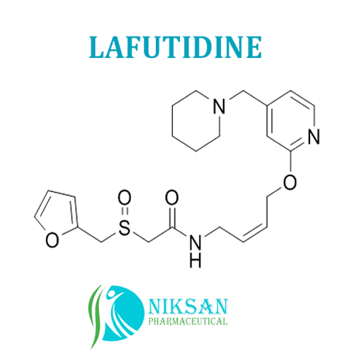 LAFUTIDINE - Pharmaceutical Powder White to Off-White 431.55 g/mol CAS No: 118288-08-7 | 98% Purity Freely Soluble in Glacial Acetic Acid
