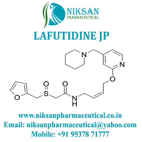 Lafutidine - Pharmaceutical Powder, White To Off-white, 431.55 G/mol, Cas No: 118288-08-7 | 98% Purity, Freely Soluble In Glacial Acetic Acid