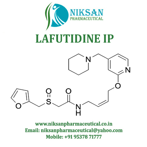 Lafutidine - Pharmaceutical Powder, White To Off-white, 431.55 G/mol, Cas No: 118288-08-7 | 98% Purity, Freely Soluble In Glacial Acetic Acid