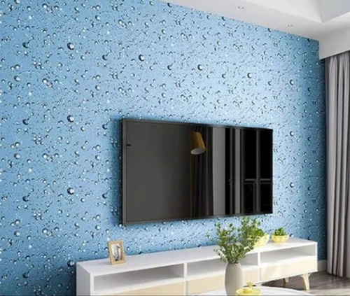 Pvc Hexagonal Wallpaper - Size: Various Available