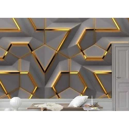 Printed Pvc Designer Wallpaper - Size: Various Available