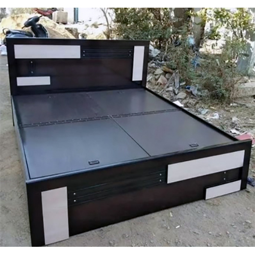 King Size Cot With Storage - Artwork: Handmade