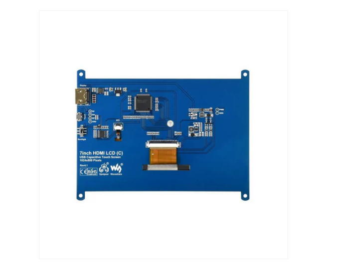 Waveshare 7Inch Capacitive Touch Screen Lcd (C), - Color: Blue