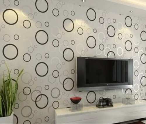 Pvc Printed 3D Wallpaper - Material: Acrylic