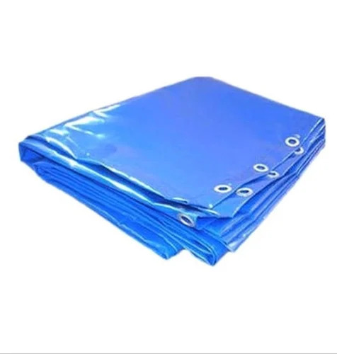 PE नीले प्लास्टिक की तिरपाल