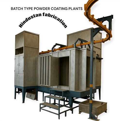 Batch Type Powder Coating Plant