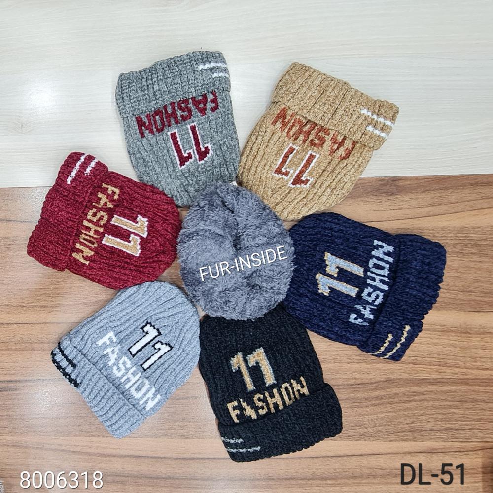 Baby Woolen Cap - Color: Multicolor
