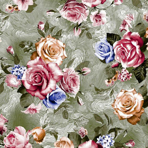 Jute Print Fabric