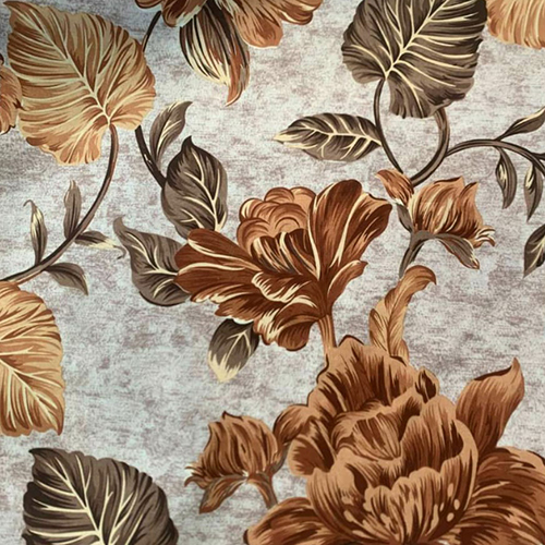 Jute Print 55 Inch Width - Attributes: Washable