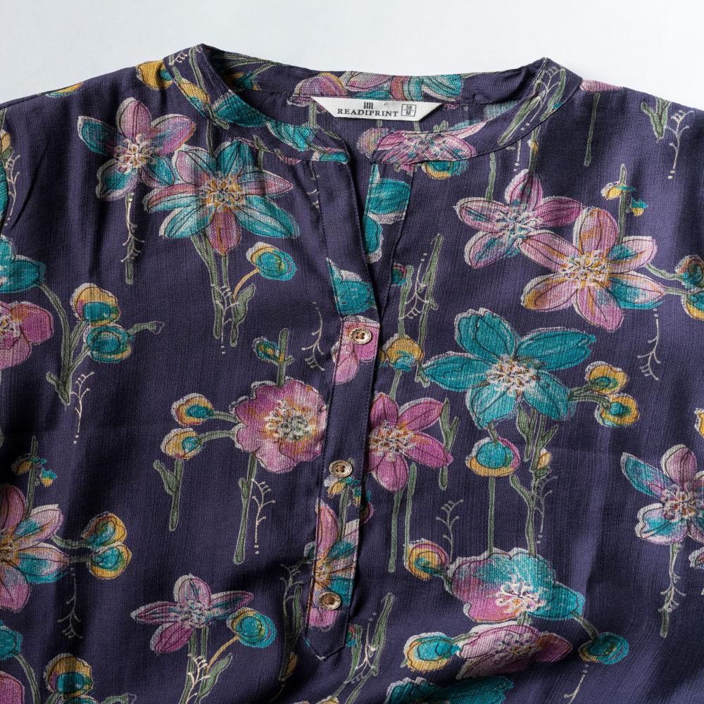 Straight Style Viscose Fabric Violet Color Kurta And Bottom 