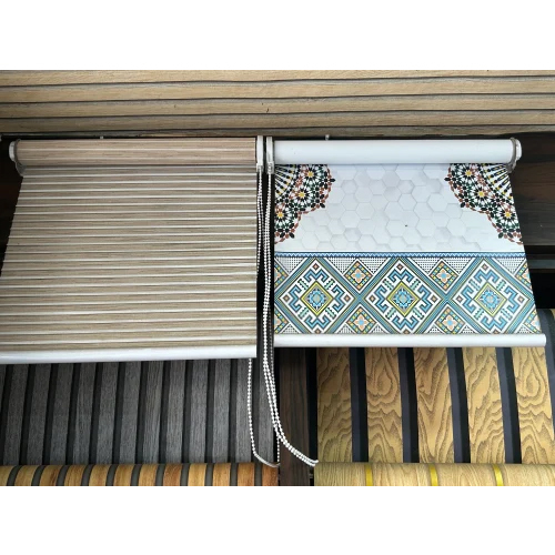 Polyester Roller Blind - Color: Different Available
