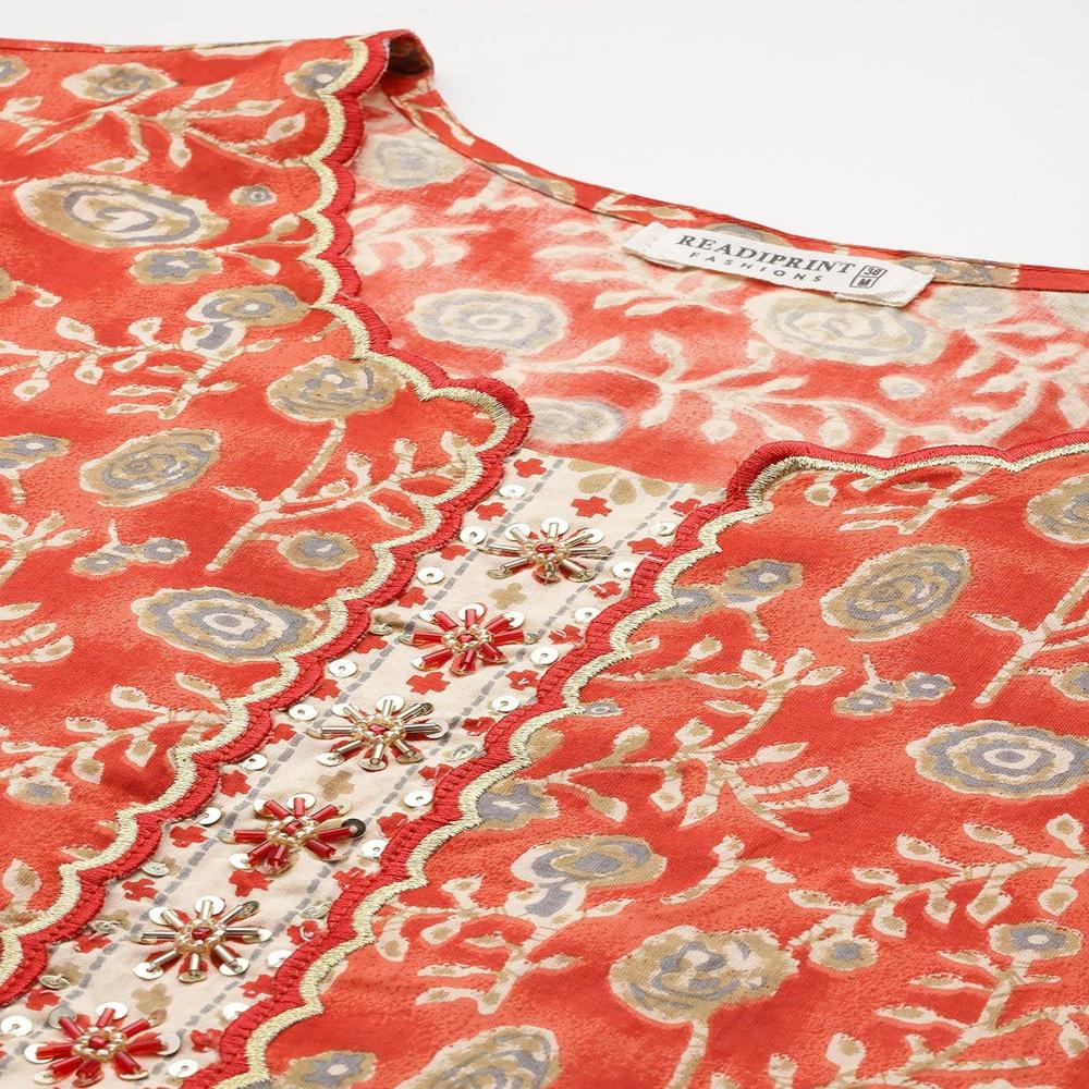 Straight Style Silk Fabric Violet Color Kurta And Bottom With Dupatta