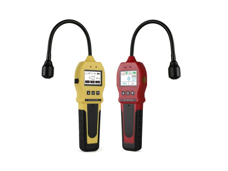 Portable Gas Detectors - Color: Yellow & Red