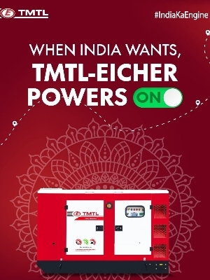 20 Kva Eicher Cpcb-Iv Genset - Color: Red