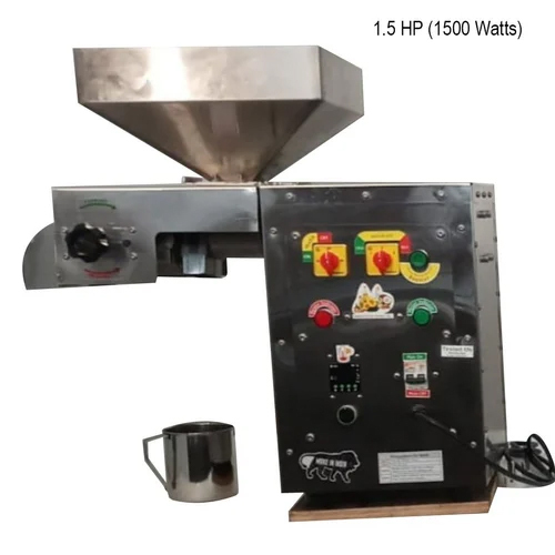 1.5Hp Semi Automatic Oil Extraction Machine - Automatic Grade: Semi-Automatic