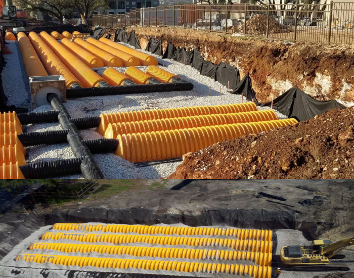 Stormtech Chamber - Color: Yellow