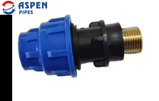 Pprc Blueflo Male Threaded Adapter - Color: Blue
