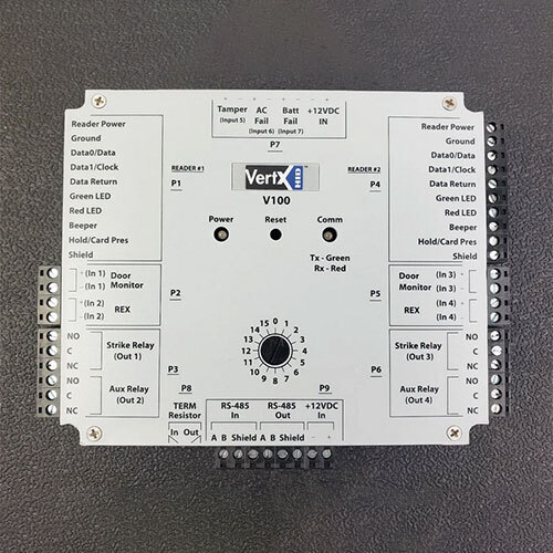 01_HID Vertx V100 Two Door Controller