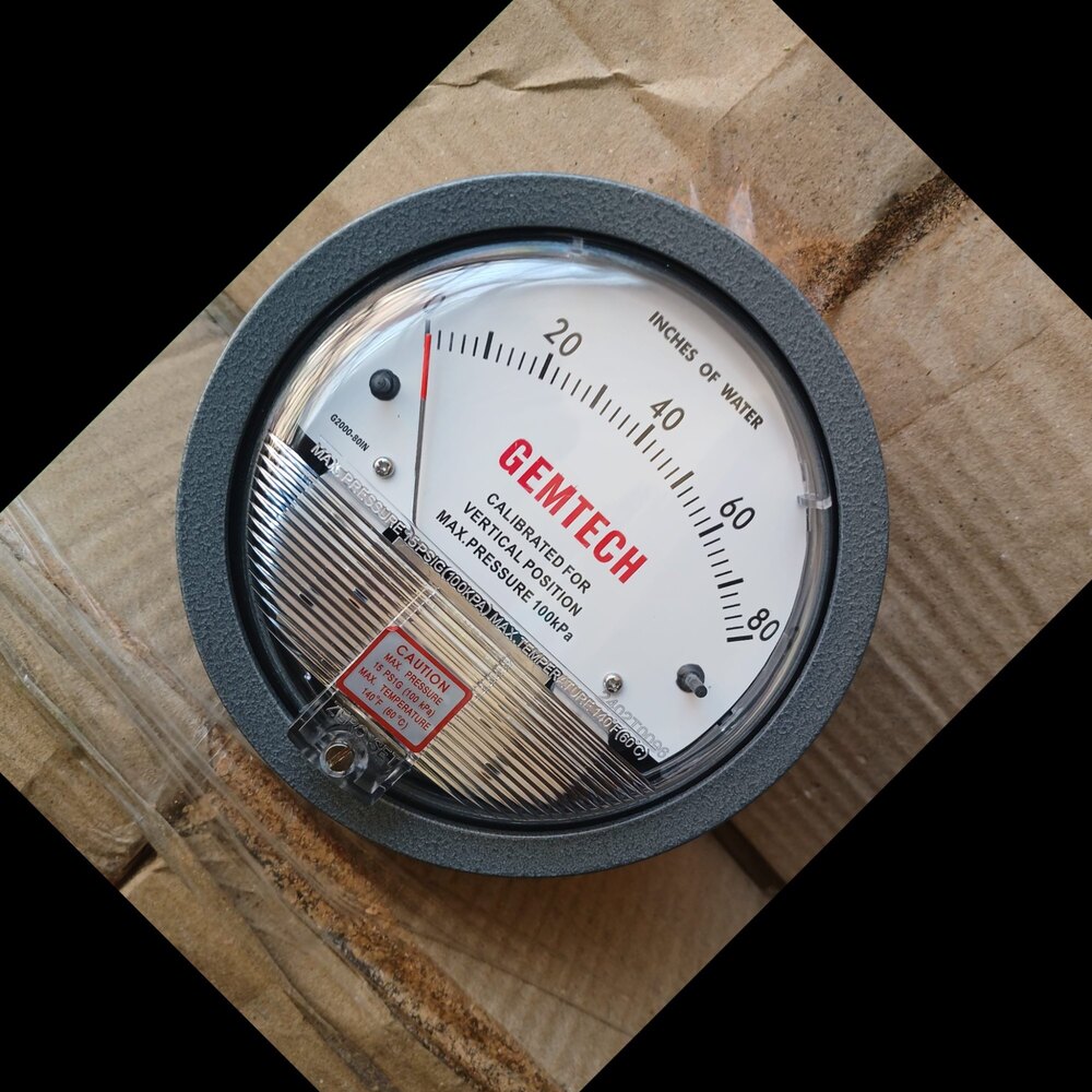 Popular Brands Across India - GEMTECH Differential Pressure Gauge Wholesaler