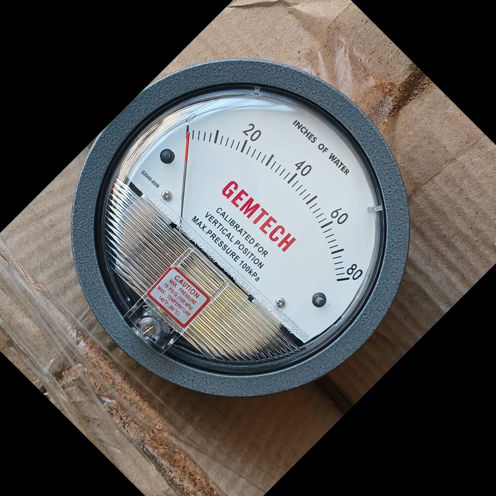 Popular Brands Across India - GEMTECH Differential Pressure Gauge Wholesaler