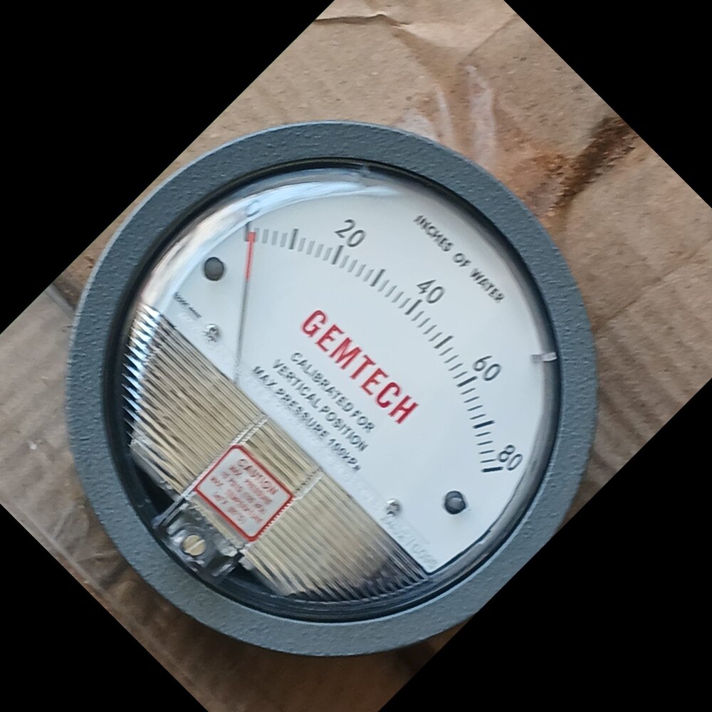 Popular Brands Across India - GEMTECH Differential Pressure Gauge Wholesaler