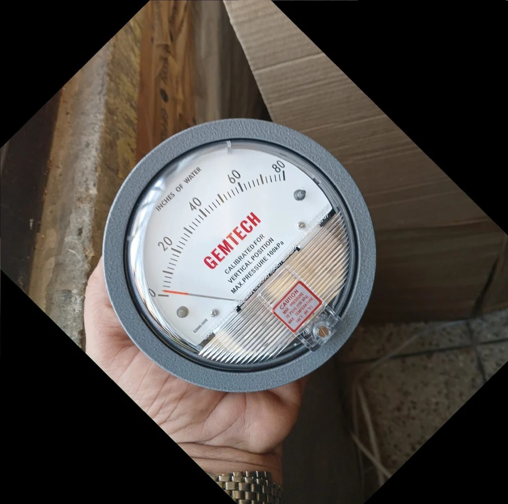 Popular Cities GEMTECH Differential Pressure Gauge Wholesalers For Mumbai
