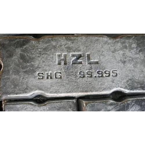 Shg 99.99 % Zinc Alloy Ingot - Color: Silver-Gray To Dark Gray