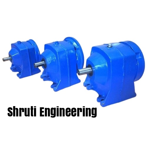 Horizontal Gear Motor - Mild Steel, 415v, 50hz, Ip55, Blue | Three Phase, Air Cooling, Electric Start, Industrial Applications