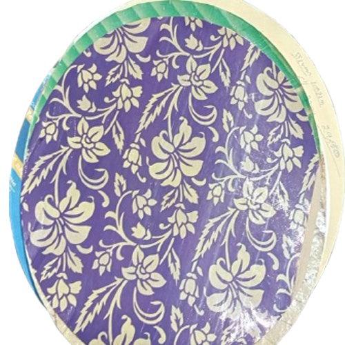 Disposal Printed Paper Plate