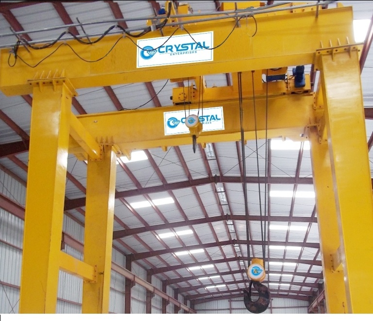 Gantry Crane - Color: Yellow Paint Coated