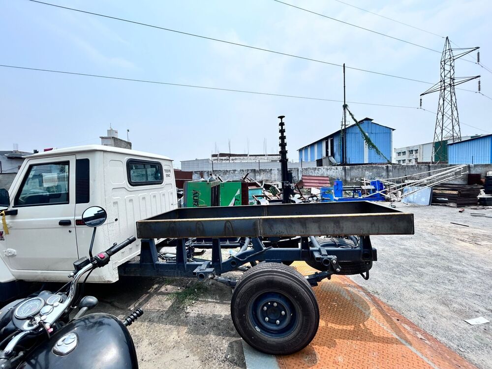 9m Hybrid Mobile Led Lighting Tower - Height: 9 Meter (M)