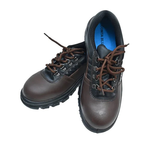 Rival B-201 Brc Leather Safety Shoes - Color: Brown