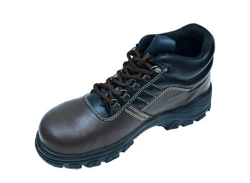 Rival BA 201-BR Leather Safety Shoes