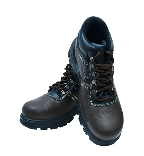 Rival BA 201-BR Leather Safety Shoes