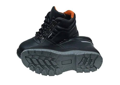 Rival BA 201-BLC Leather Safety Shoes