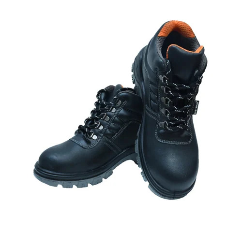 Rival BA 201-BLC Leather Safety Shoes