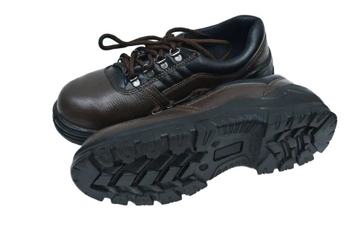 Rival B-101 BR Leather Safety Shoes