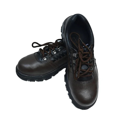 Rival B-101 BR Leather Safety Shoes