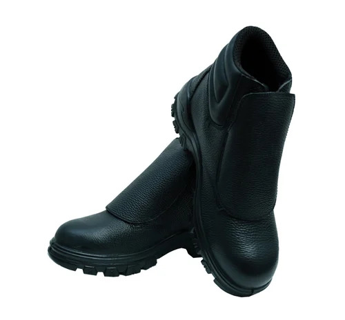 Rival Welder Leather Safety Shoes - Color: Black