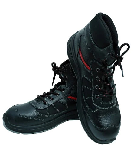 Bolt A Leather Safety Shoes - Color: Black