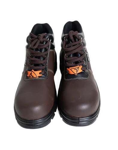Bisdan Brown Safety Shoes - Outsole Material: Pu
