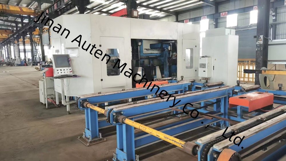 Cost-Saving H Beam Cnc Drilling And Sawing Machine Line - Feature: High Speed