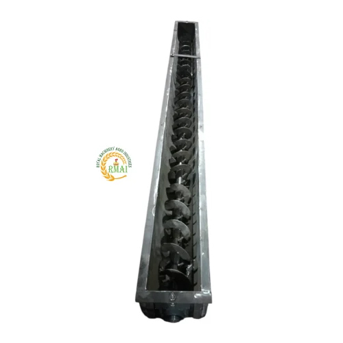 50Kg Stainless Steel Screw Conveyor - Color: Silver