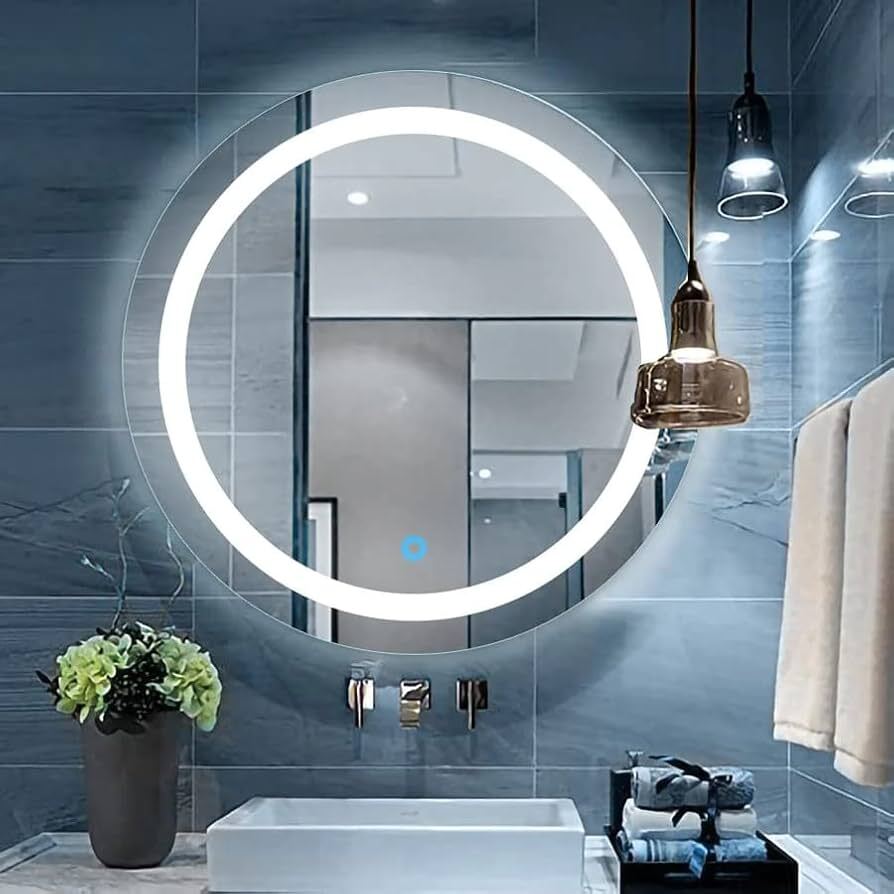 Decorative Led Round Mirror - Application: Home