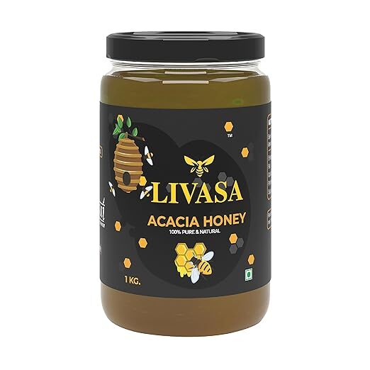1Kg Livasa Acacia Honey - Flavor: Original