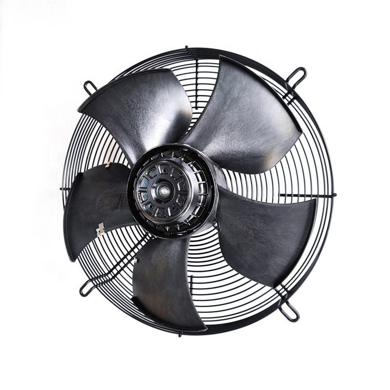 Ebmpapst S4d420-au02-03 400v Ac 50/60hz 0.37a 0.65a 220w 1060rpm/1490rpm Heat Exchanger Axial Flow Cooling Fan S4d420-bu02-31 - Color: Black