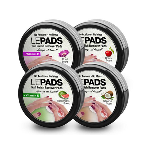 Oem-032-Lep 32Pcs Nail Polish Remover Pre-Moist Pads - Color Code: White