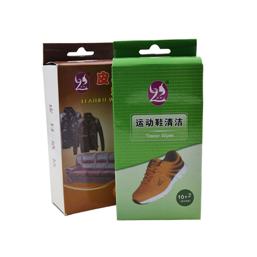 Individual Packed Shoes Wet Wipe Wet Tissue - Color: White
