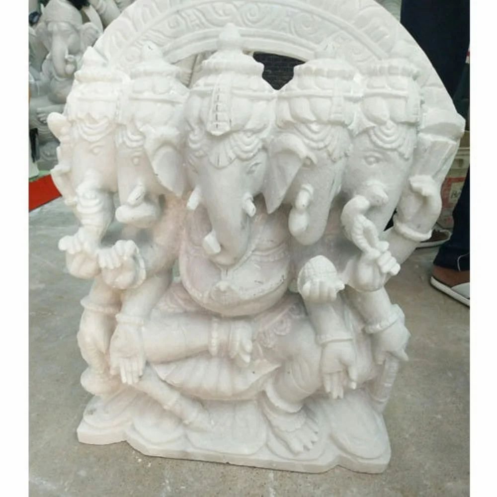 Polished Marble Hanuman Statue